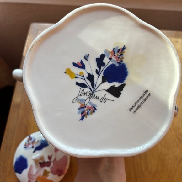 Anthropologie Wildflower Study Teapot, Rare Sold Out Discontinued - Picture 7 of 11